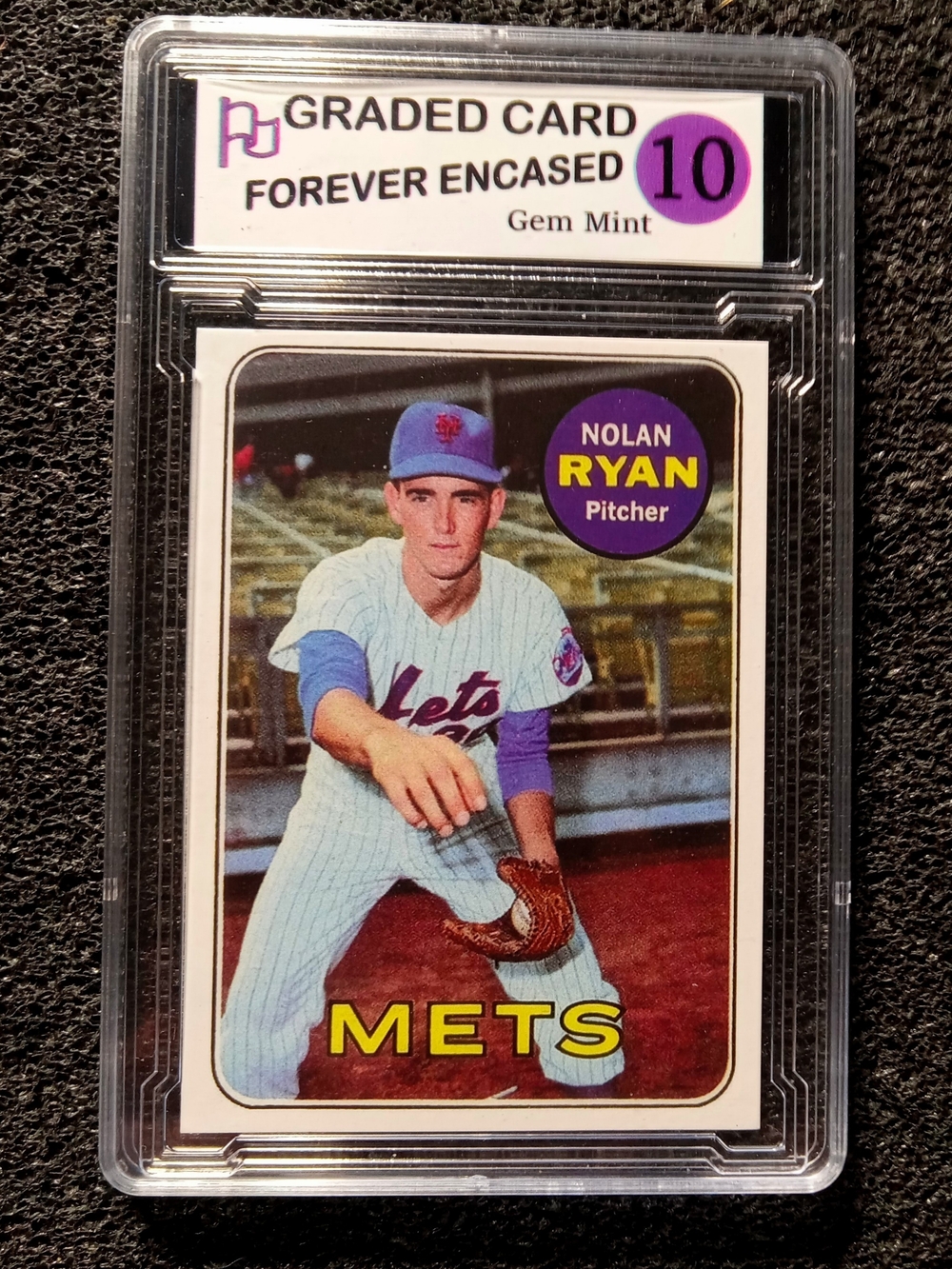 Nolan Ryan New York Mets HOF Vintage Baseball Card